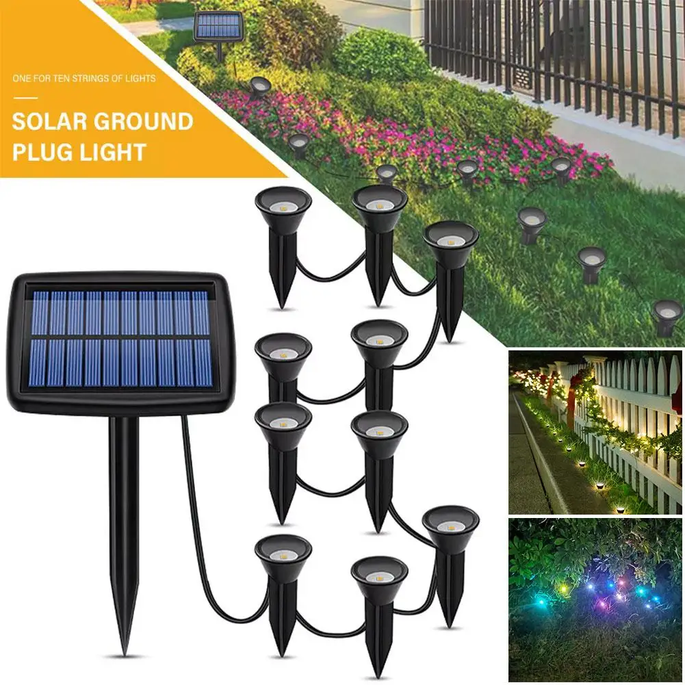 

Waterproof Solar Ground Light Outdoor Solar Light For Yard Garden Walkway Pathway Solar Powered Landscape Light Dropshippin L0P8