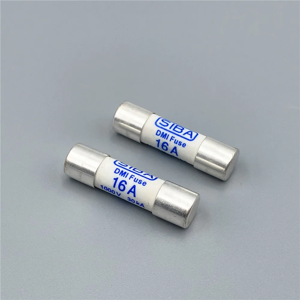 10pcs/Lot SIBA 16A gR 1000V 30kA 10x38mm DMI 5019906 Fast Acting Ceramic Cartridge Fuse