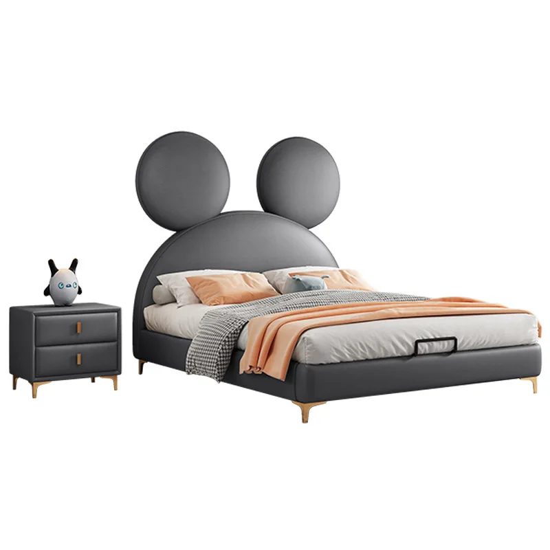 

Internet celebrity children bed boy single simple cartoon creative Mickey Mouse soft bag