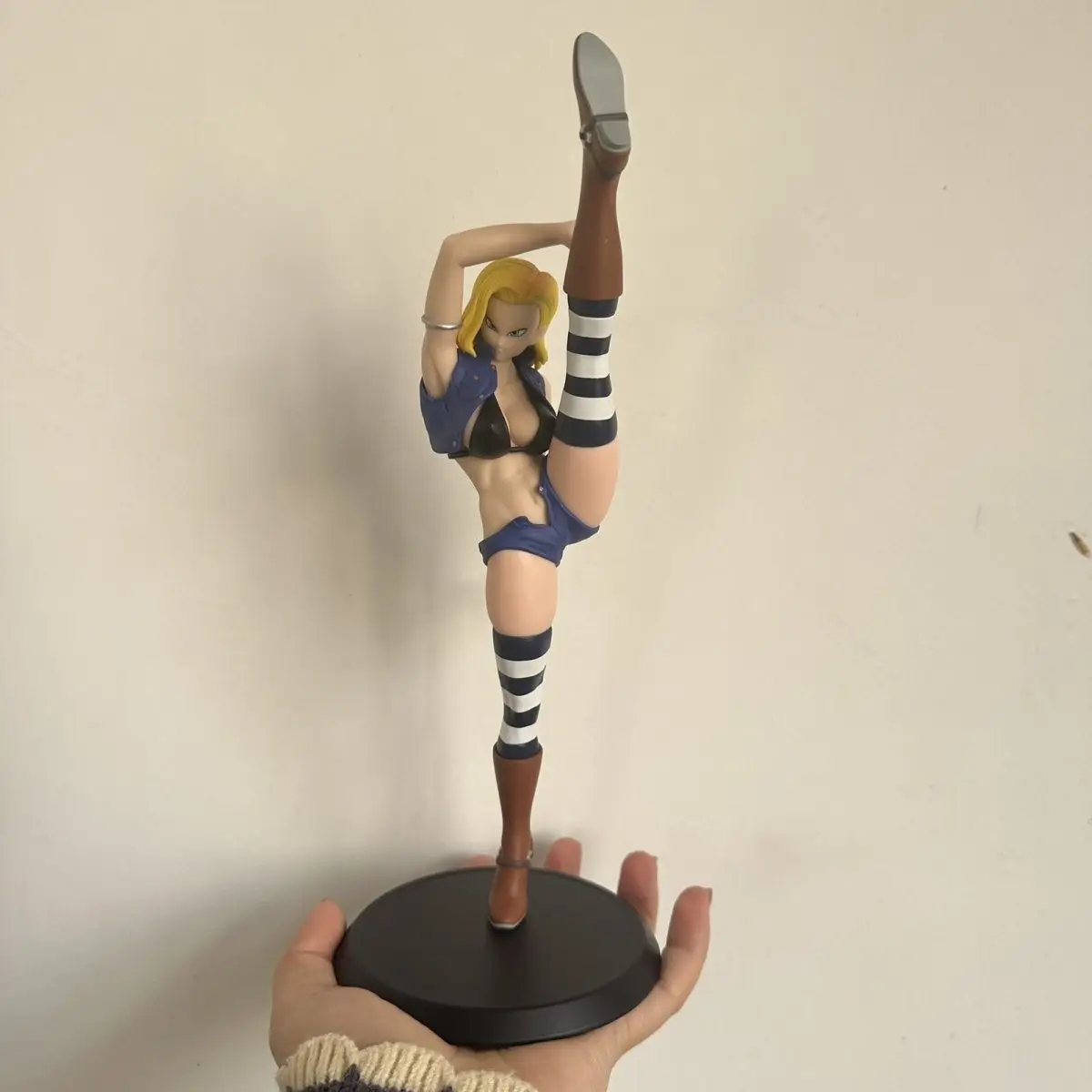 

25cm Dragon Ball Figures Android 18 Figure Lazuli Anime Figurine Pvc Models Statue Collectible Toys Customized Decoration Gifts