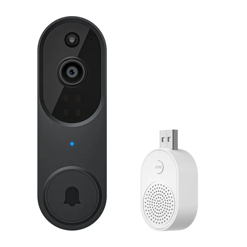 B50B-Wireless Video Doorbell AI Human And Motion Detection, 2 Way Talk, Cloud Storage, Indoor/Outdoor Security Camera Surveillan