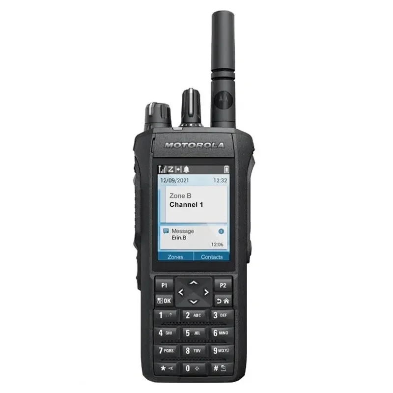 Motorola R7 GPS Bluetooth Handheld Walkie Talkie, Long Range, DMR Amateur Radio, Two-Way Radio, UHF, VHF, Original Motorola R7