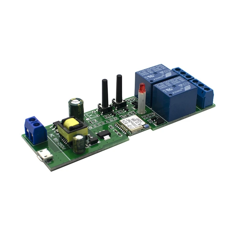 Wifi Smart Switch Alexa Voice Control Switch Remote Control Module For Ewelink 2CH