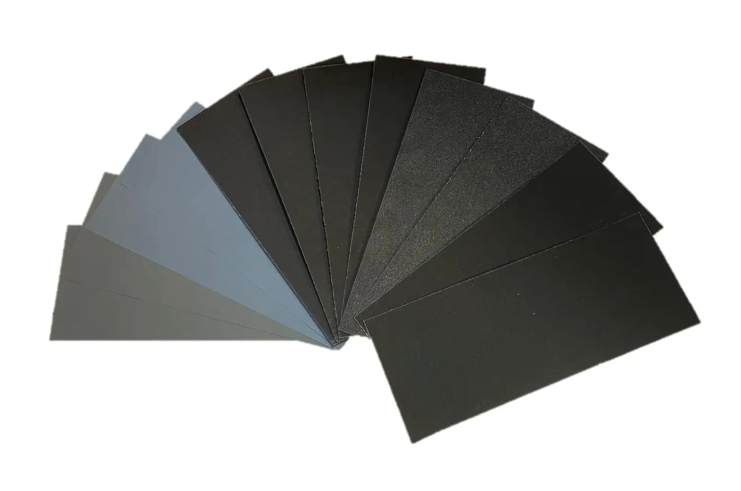 

12pcs Wet Dry Sandpaper 800-5000 Grit, 9x3.6in for Car Polishing Metal Wood Furniture