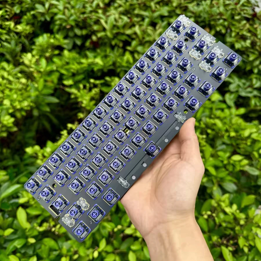 RAKKA 60V2 ATLAS Keyboard PCB Magnetic Switch PCB Custom for Fr4 Plate Cotton Ergonomic Esports Mechanical Keyboard Accessories