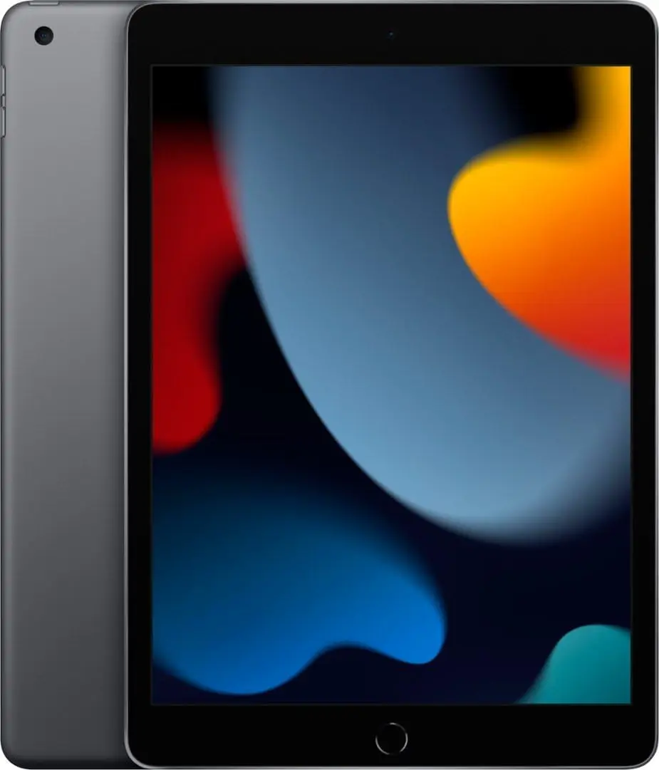 Apple-Cinza Espacial Apple iPad 10.2 ", Wi-Fi, Celular, 256GB, Certificado, Recondicionado, 2021