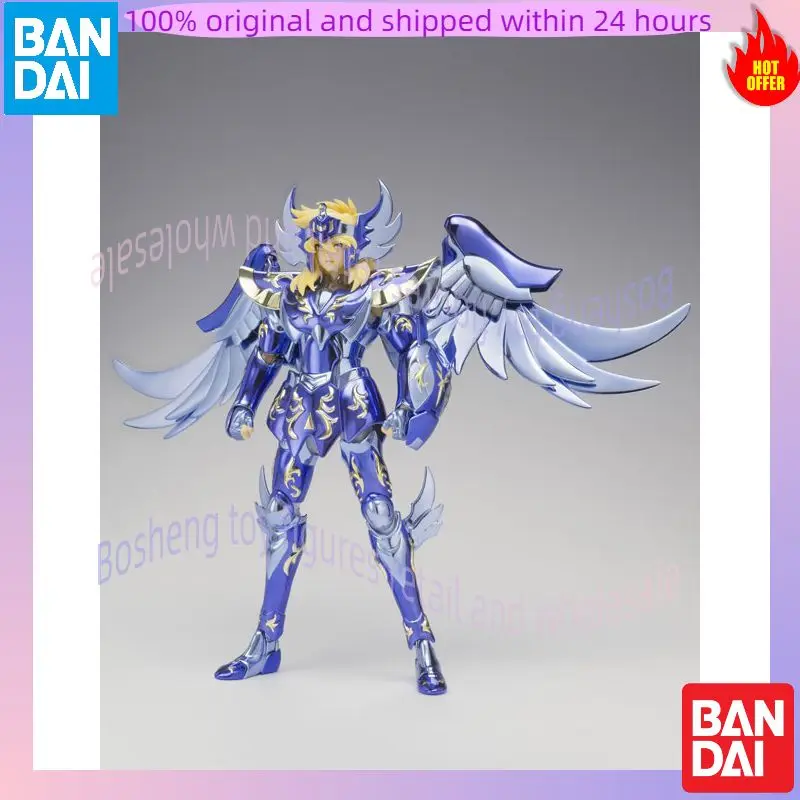 Original BANDAI Saint Cloth Myth Cygnus Hyoga God Cloth 10th Anniversary Edition In Stock Anime Figures Model Toys