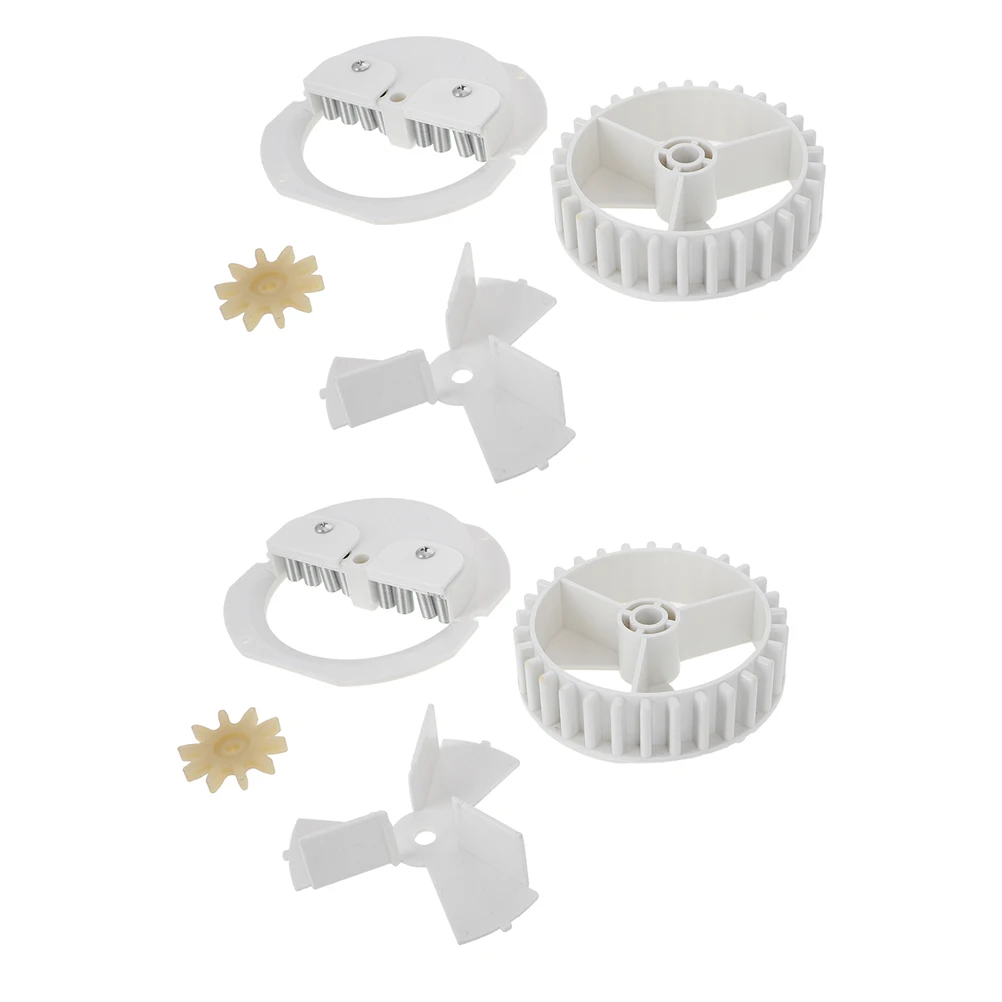 

2 Set Candy Machine Gears Gumball Dispenser Wheel Adjustable for Plate Part Plastic