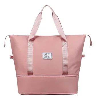 Borsa da viaggio per allenatore essenziale da viaggio alla moda Borsa da viaggio estensibile impermeabile Borse da viaggio per organizer da viaggio di grande capacità per donna