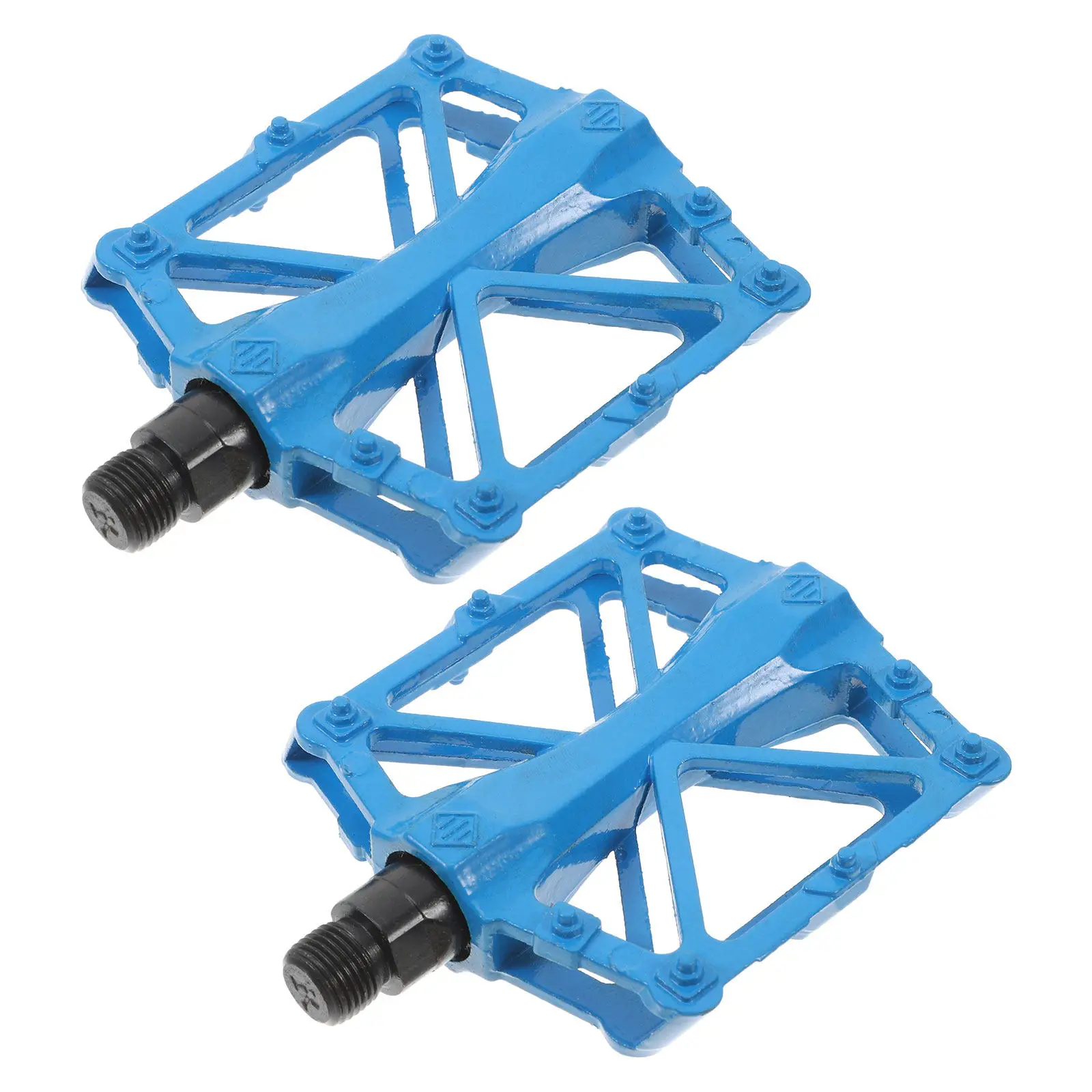 1Pair Bicycle Pedals Aluminium Alloy Bike Pedal with Ball Bearing for Mountain Bike Commuting Long Ride Comfort