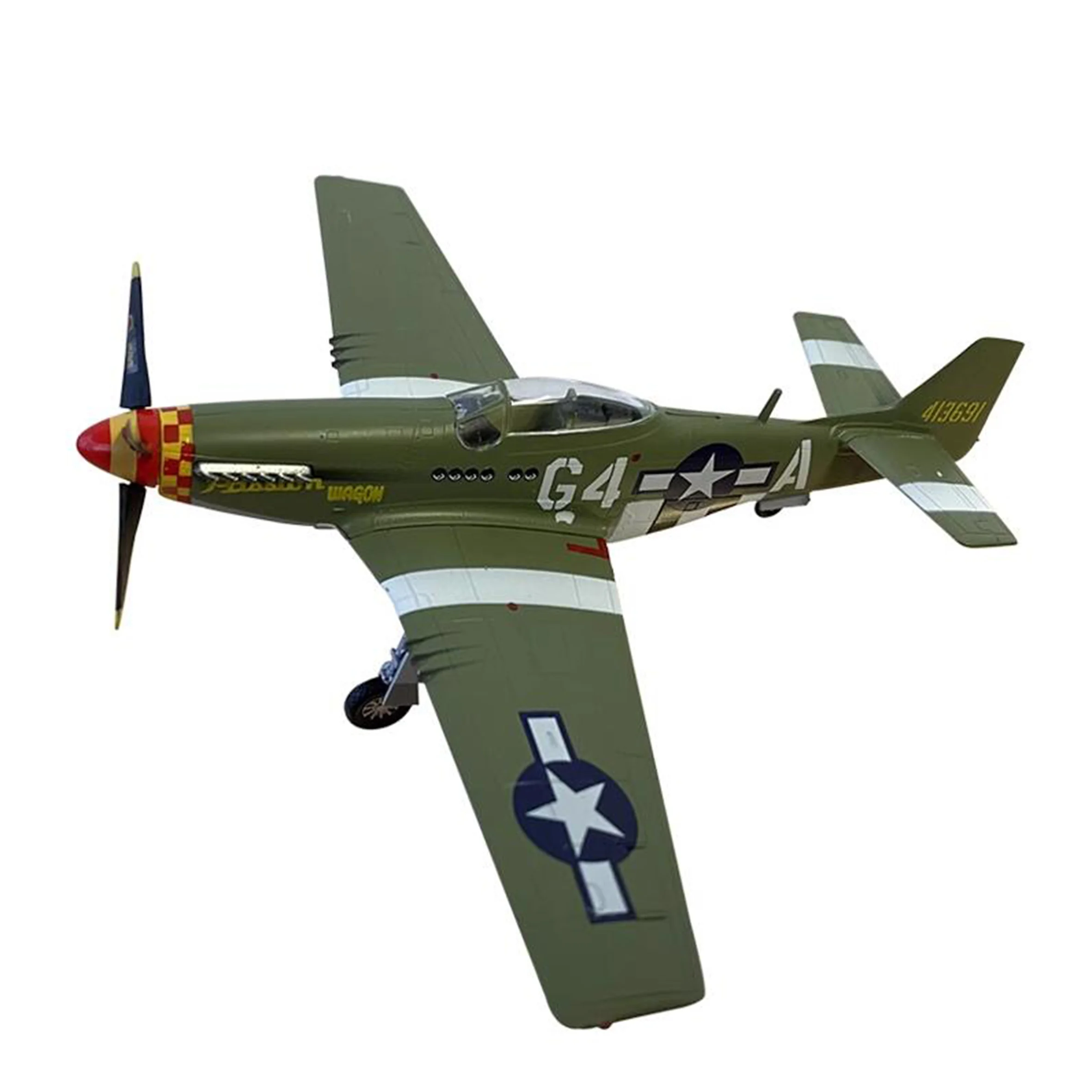 

1:72 American P51D fighter model 1944 finished 37294