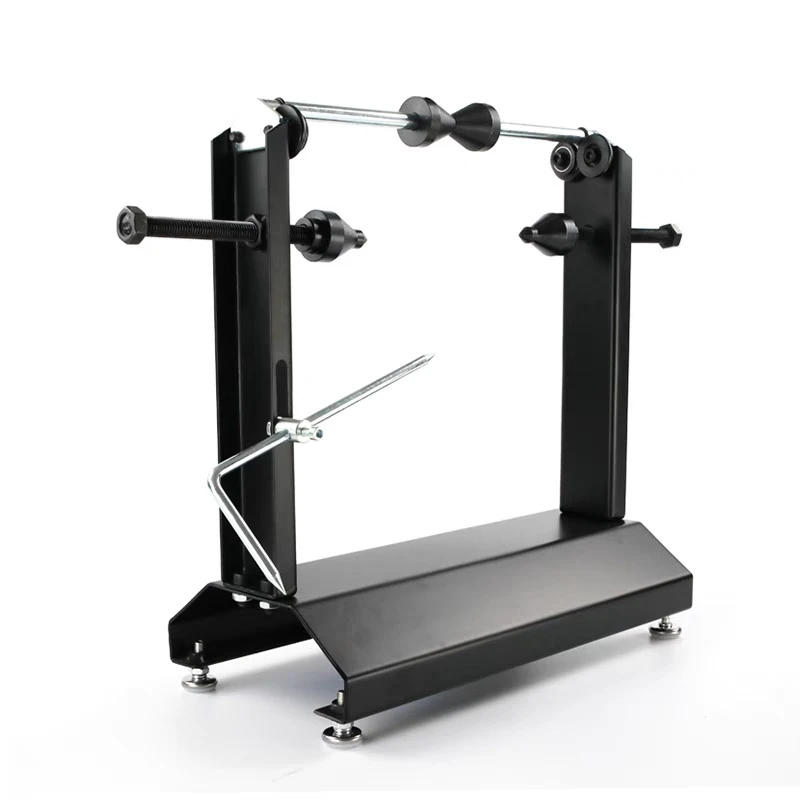 Motorcycle Wheel Balancer and Truing Stand Spin Static Balancing Tool with Tire Balancing Function for Motorcycles Sport Dirt Bi