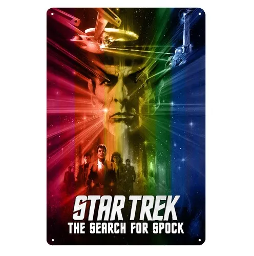 The Search For Spoke Movie Metal Poster Tin Sign   Plate