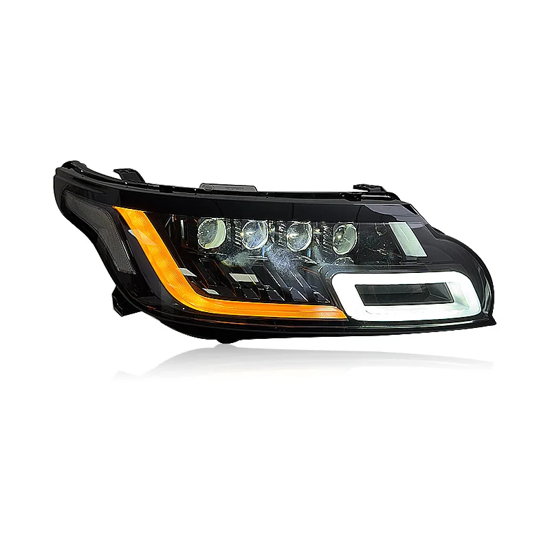 For Land Rover Range Rover Sport headlight assembly 14-17 Model modification LED Headlight running water steering daytime light