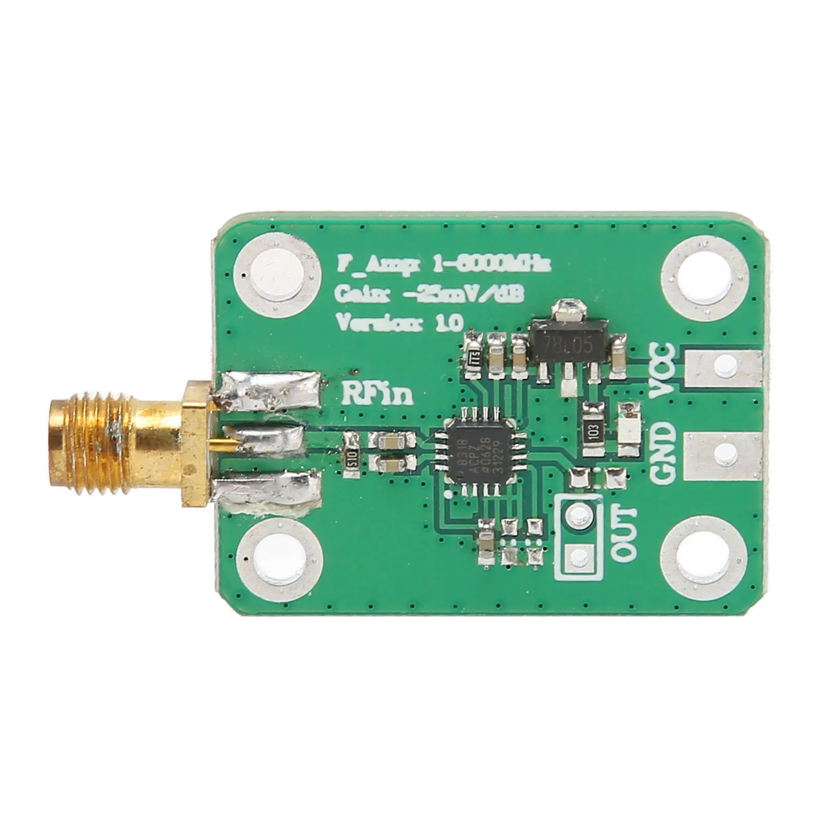 RF Power Meter Logaritmische detector AD8317 Chip 1M tot 8000MHz Breed dynamisch bereik RF Power Meter voor signaalvermogenmeting