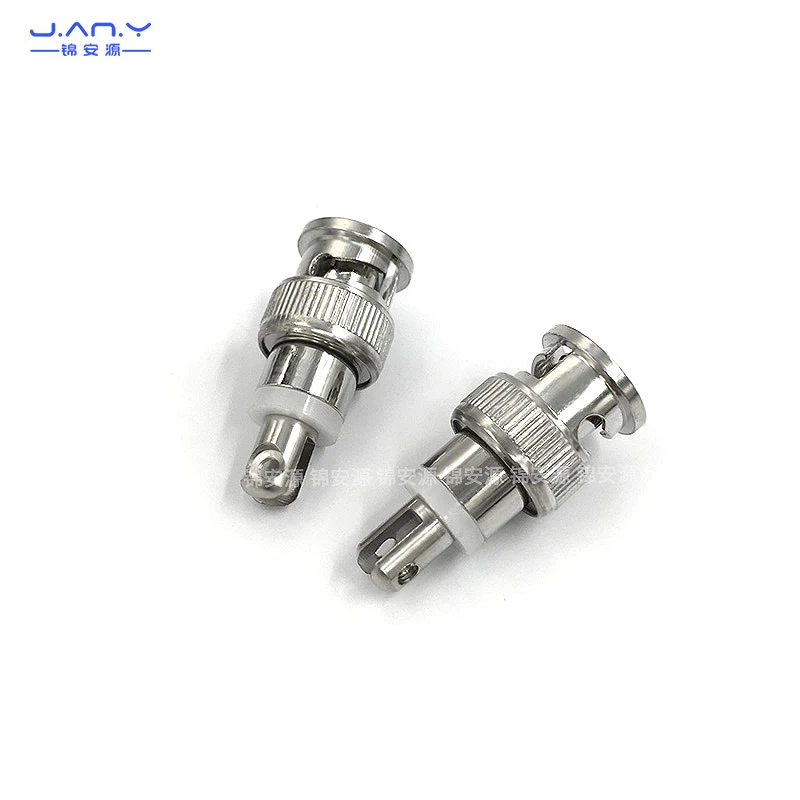 BNC Rotary Welding Joint RF Coaxial Connector, Q9 Cabeça para UHF Flat Antenna Locking Osciloscópio, 1 Pc