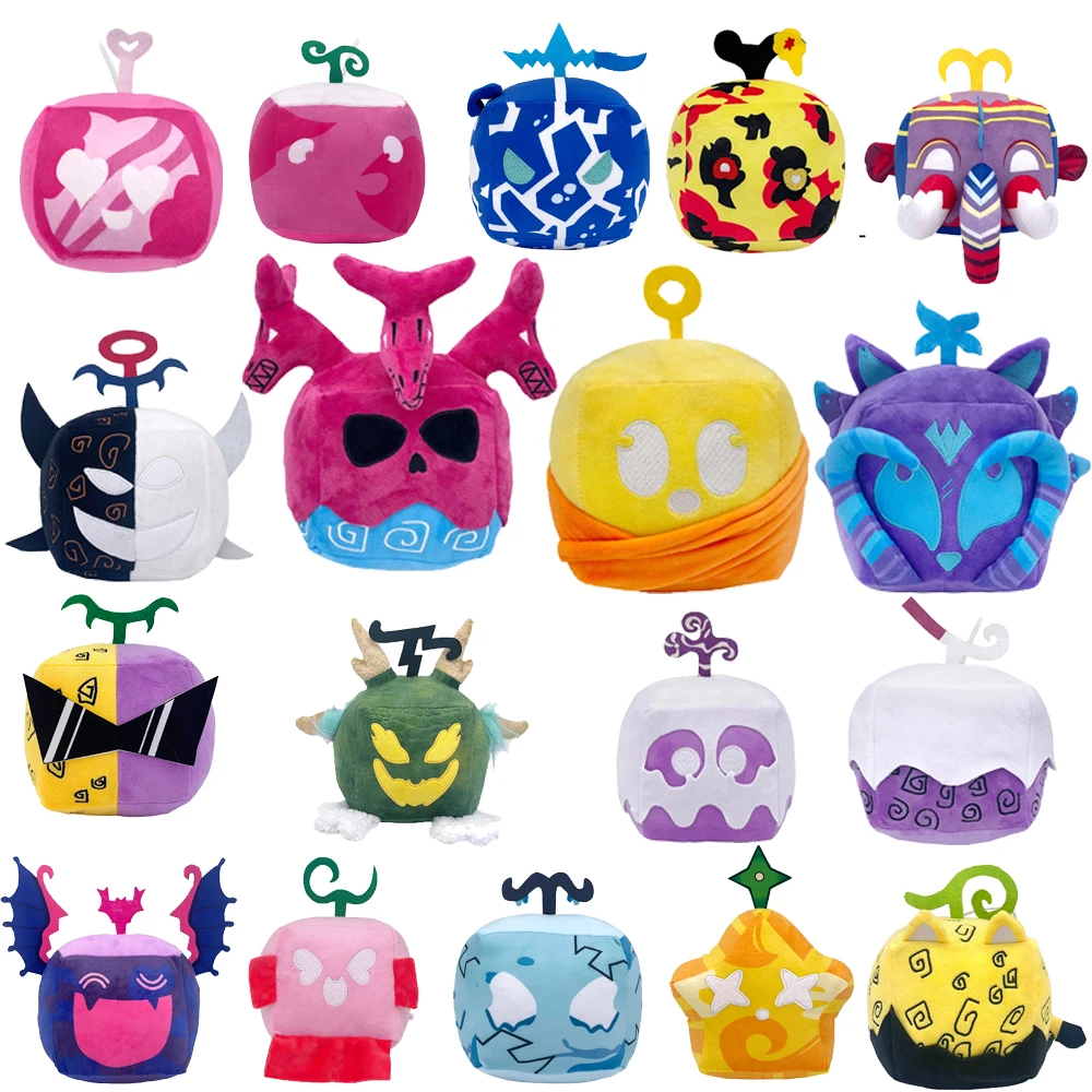 Juguete de peluche de frutas Blox de 15cm, Kit de Buda, sombra de dragón, masa, espíritu, fruta, relleno suave, caja de juego de Anime, regalo para Amiga