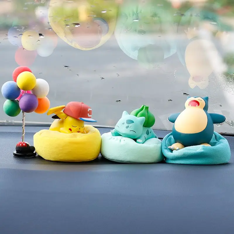 Pokémon Sleeping Pose Series Trendy Blind Box Pokémon Car Plush Figure Desk Figurine Toy view 2
