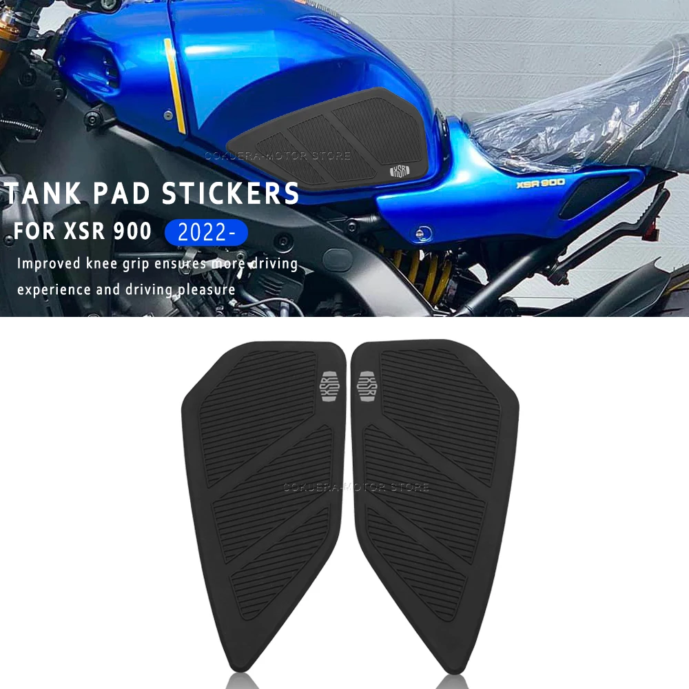 

Non-Slip Side Fuel Tank Stickers Motorcycle Accessories For Yamaha XSR 900 XSR900 2022- Tank Pad Sticker