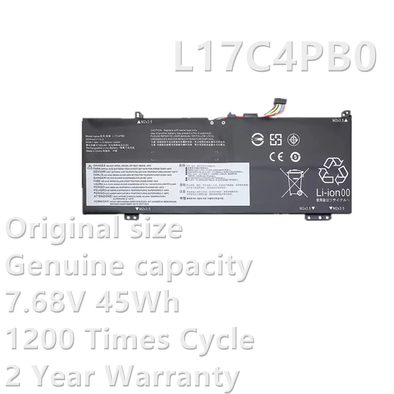 CSBD L17C4PB0 Laptop Battery for Lenovo Flex 6-14IKB 14ARR IdeaPad 530S-14ARR 530S-14IKB 530S-15IKB Series L17M4PB0 L17M4PB2