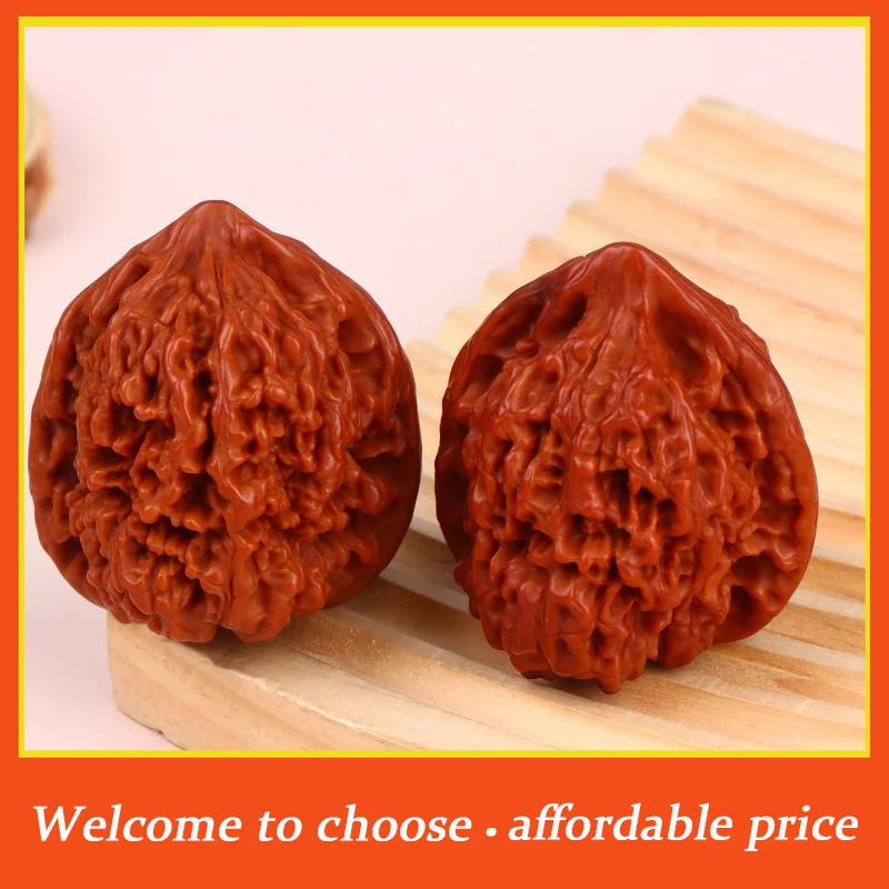 

Xm 1pc Wenwan Walnuts Walnut King Yong Kirin Pattern Official Hat Four-Tiered Lion Head Fine Pairing High Polished Decor Gifts