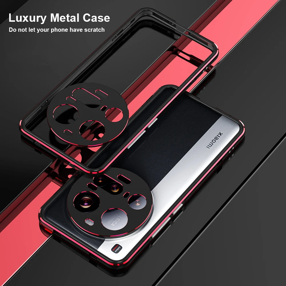 For xiaomi 15 Ultra Case Aluminum Alloy Shockproof Metal Bumper Case For Xiaomi 17 Ultra Metal Camera Protector cover