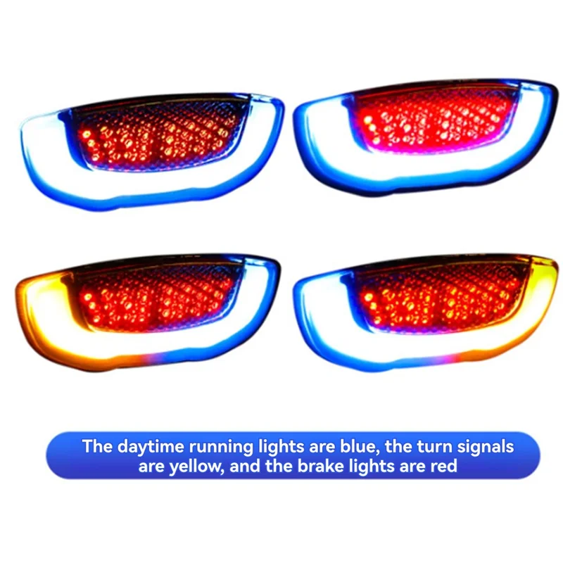 

Светодиодный задний фонарь для мотоцикла, указатель поворота, стоп-сигнал, плавный свет для Honda Cb650R Light