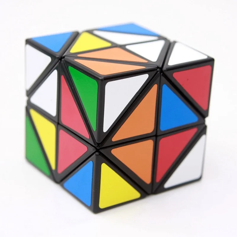 LanLan 헬리콥터 큐브 이상한 모양 매직 큐브 LanLan 스피드 큐브 스티커 장난감 Cubo Magico 어린이 선물 교육 완구