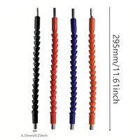 1pc 295mm 360 Degree Screwdriver Bend Universal Adapter Extension Rod Drill Bit Flexible Shaft Electric Hand Drill Power Tool 2