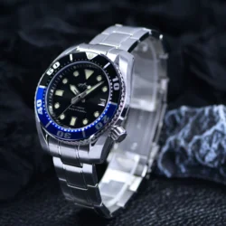 HEIMDALLR Homage Skx007 Men Watch Ceramic Bezel 200M Waterproof Sapphire NH36 Movement Automatic Mechanical Dive Watch for Men