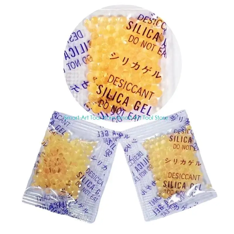 

E1PB Пакеты с силикагелем в упаковке по 100 штук для эффективной защиты от влаги при хранении продуктов питания