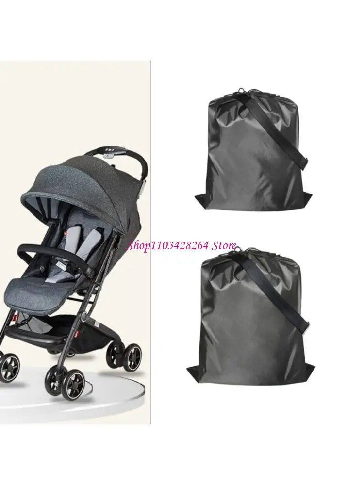 Functional Strollers Weather Resistant Nylon Fabric Generous Capacity Easy Mounting Design