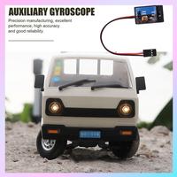 AB25-High-Speed Drift Auxiliary Gyro For WPL D12 Mini Truck Drift Flat Running RC Car Auxiliary Modification Accessories