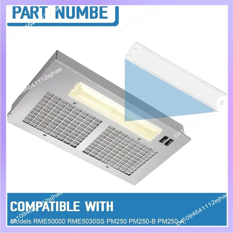 N83R غطاء فوق البوتاجاز لإخراج الأدخنة غطاء للعدسات الخفيفة استبدال Forbroan شفاط المطبخ أجزاء Forbroan SB03294757 جزء غطاء محرك السيارة الملحقات #4