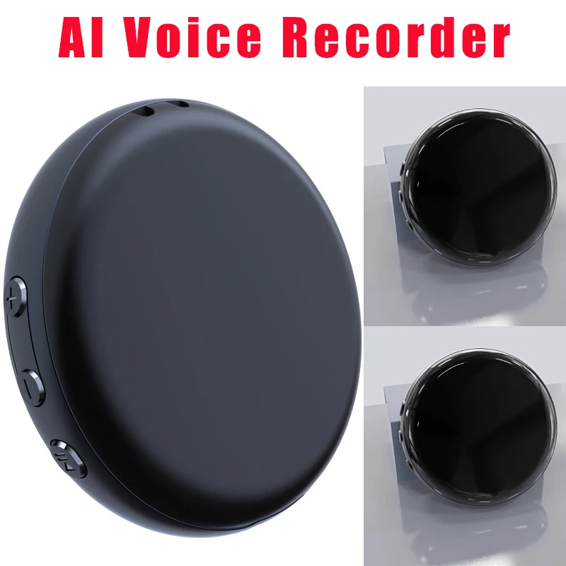 

Real-Time AI Voice Recorders Pen Small Sound Dictaphone for Lecture Meeting Digital Voice Activated Recorder Audio Record Device