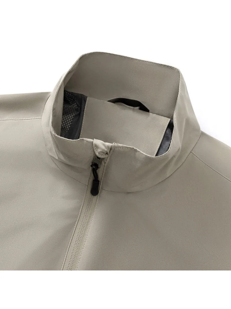 Men Outdoor Windproof Windbreaker Jacket,Waterproof Anti‑Stain Soft Skin‑Friendly,11 Colors,M‑4XL Hiking Camping Commute Top
