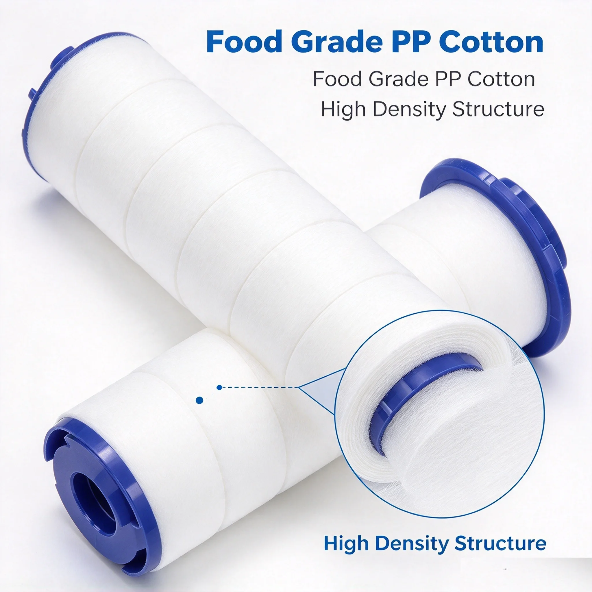 HTMCK 10Pcs Replacement Shower Filter Cartridges for Handheld Showerhead, Shower Water Filtration