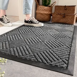 High Quality Entrance Door Mat Flooring Kitchen Entrance Mat Water and Oil Absorbent Anti-slip Mat Indoor and Outdoor Decoration