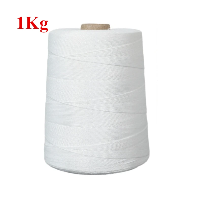 20Pcs 1Kg/pc High Quality Woven Bag Sewing Thread Line Bold White Packing Suture High Strength Sewing Machine Sealing Supply Use