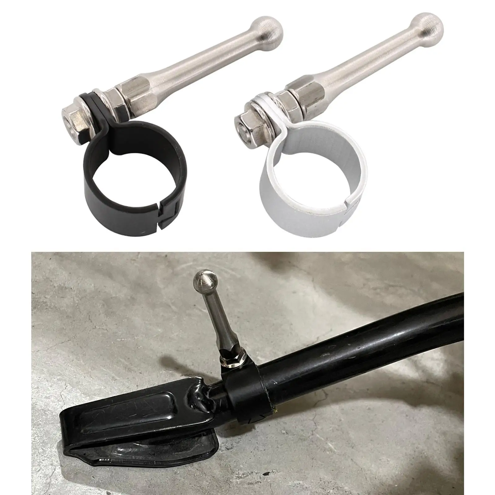 

Stainless Steel Motorcycle Side Stand Assistant Tool for 20-23mm Kickstand