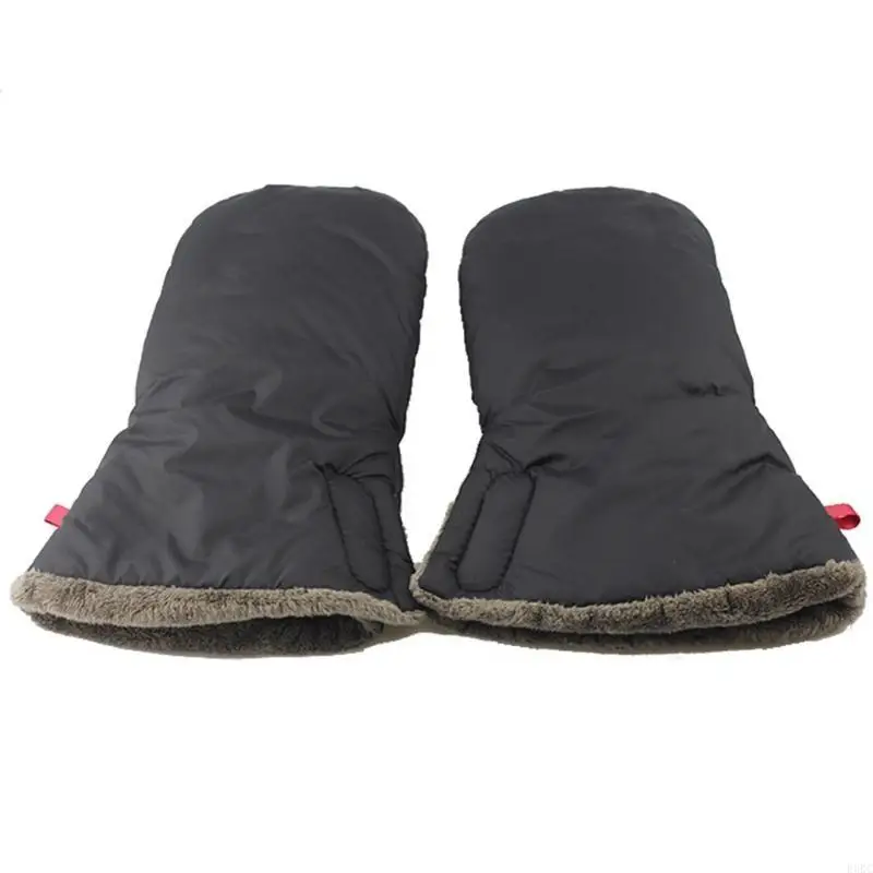 

F3KC Portable Comfortable Waterproof Muff for Baby Pushchair for Variety of Carts Winter Warm Baby Stroller Glove Outdoor