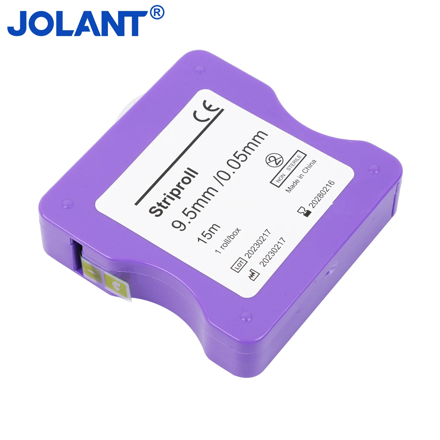 JOLANT 15m/Roll Dental Striproll Resin Matrix Bands Clear Light Cured Width 9.5mm Thickness 0.05mm