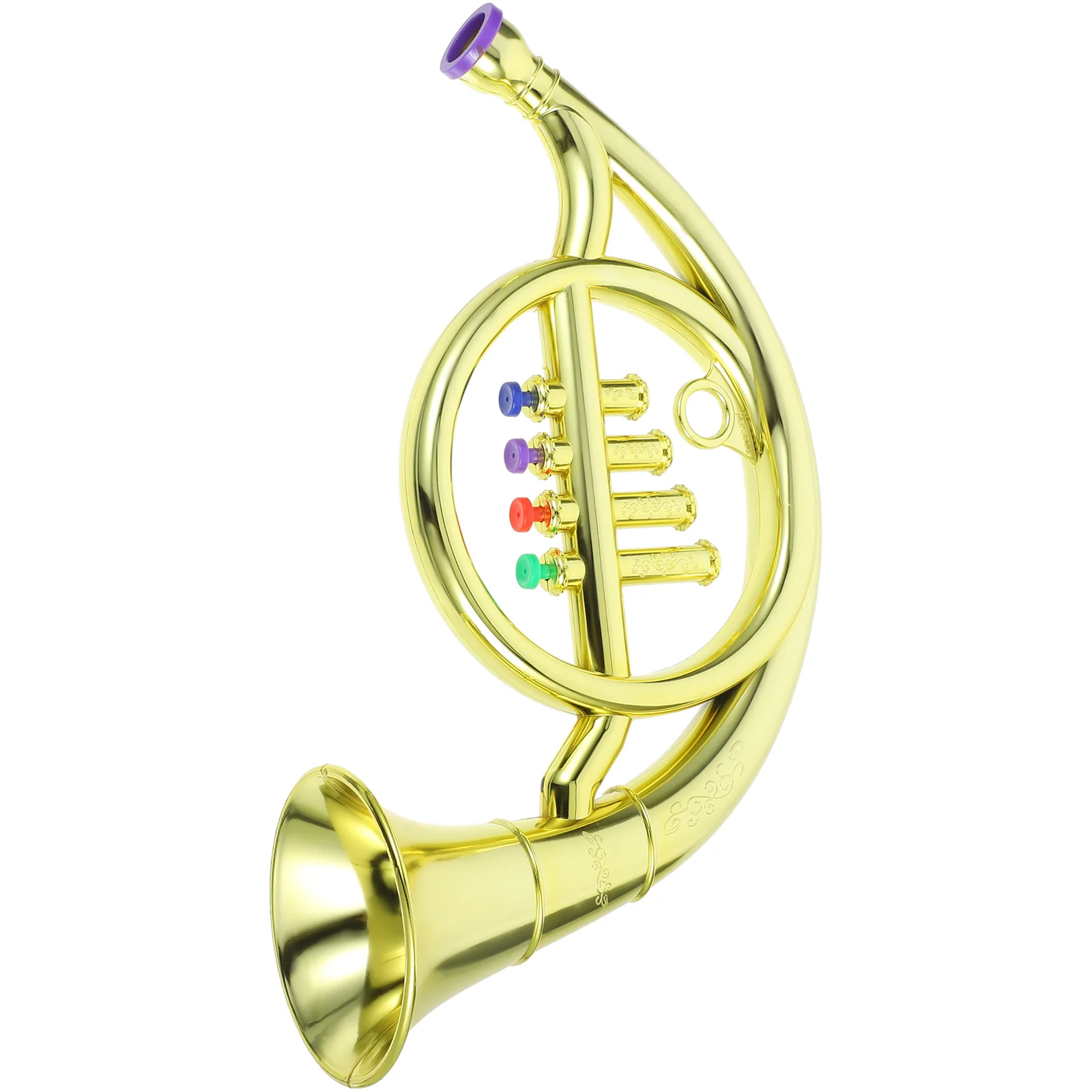 Children's Musical Toys Instruments Trumpet Saxophone Compact Plastic Horn Kids