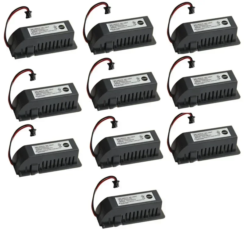 10PCS/Lot 100% Orginal MR-J3BAT C119A 3.6V 2000mAh Li-on PLC Battery Pack For MITSUBISHI MR-J3BAT CNC System M70 Servo