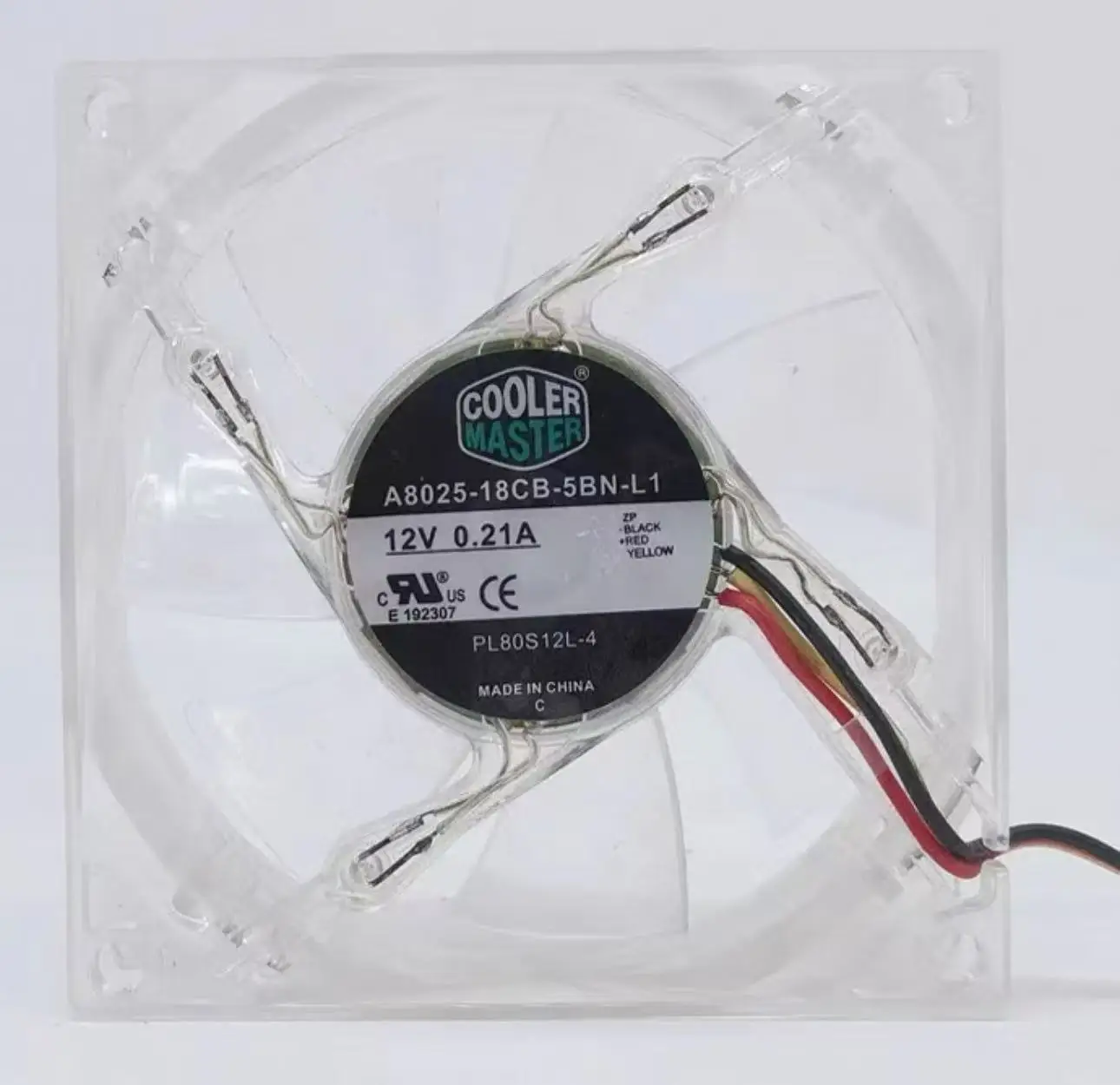 Для оригинального Cooler Master A8025-18CB-5BN-L1 8025 80 мм 8 см корпус компьютера процессор светодиодный охлаждающий вентилятор 12 В 0,21 А вентилятор с 3 контактами Для оригинального Cooler Master A8025-18CB-5BN-L1 8025 80 мм 8 см корпус компьютера процессор светодиодный охлаждающий вентилятор 12 В 0,21 А вентилятор с 3 контактами