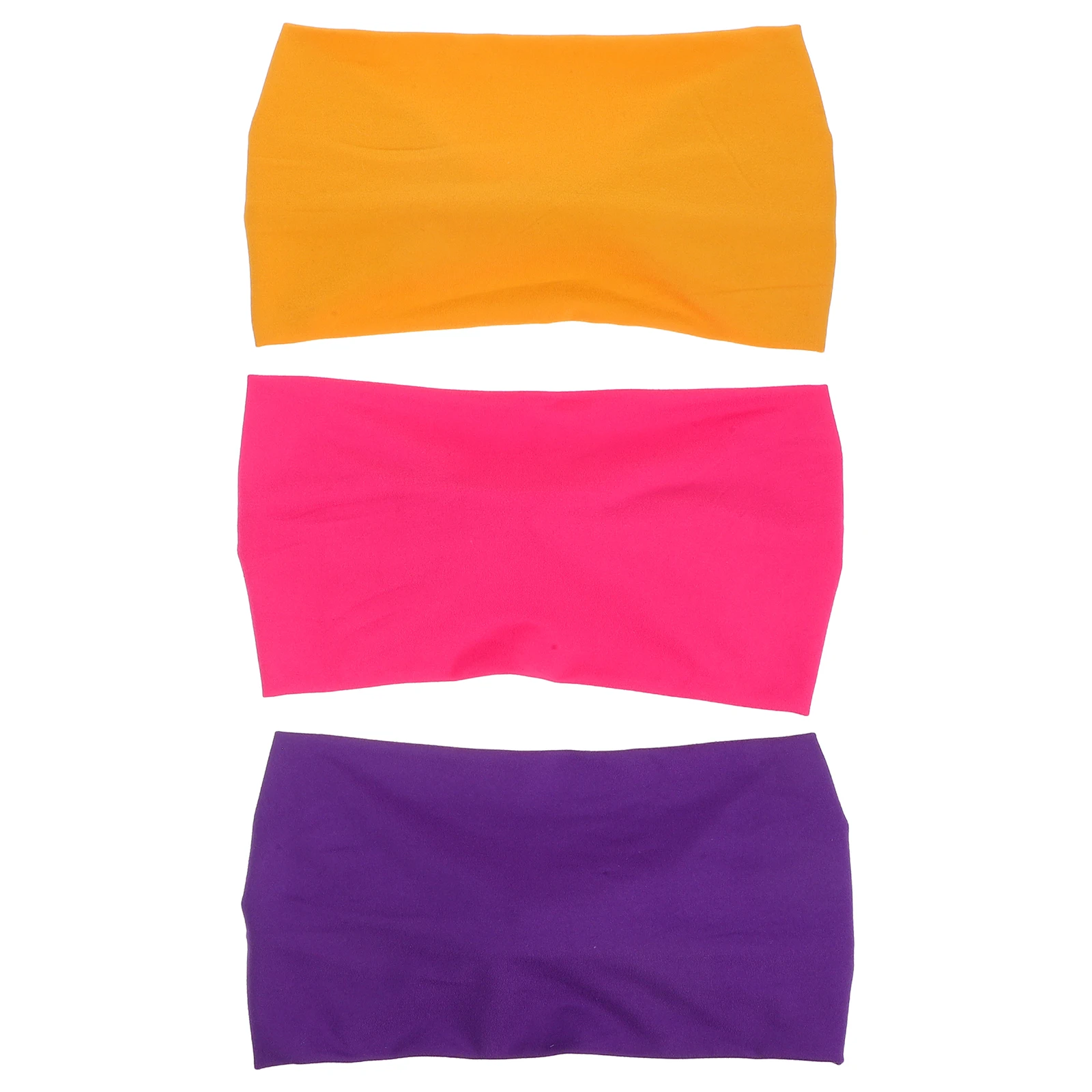 

3 Pcs Sports Headband Headbands for Girls with Knot Elastic Hair Running Women Polyester Sweat Resistant Fitness Workout