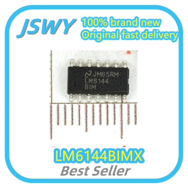 

(3/30pcs) LM6144BIMX LM6144BIM SOP-14 Operational Amplifier Brand New Genuine Ships Fast