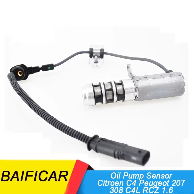 Baificar New Genuine Petrol Oil Pump Sensor Solenoid Valve V764723880 V7 647 238 80 For Citroen C4 Peugeot 207 308 C4L RCZ 1.6