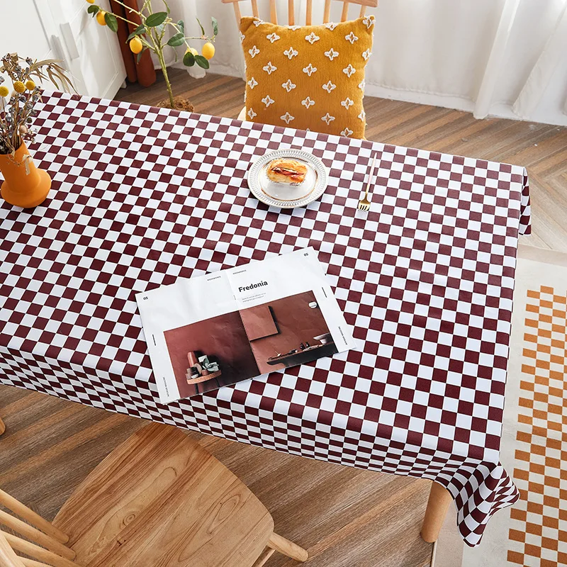 

2024 Tablecloth Table Cover Wipe Desk Cloth Decor Covers Rectangle