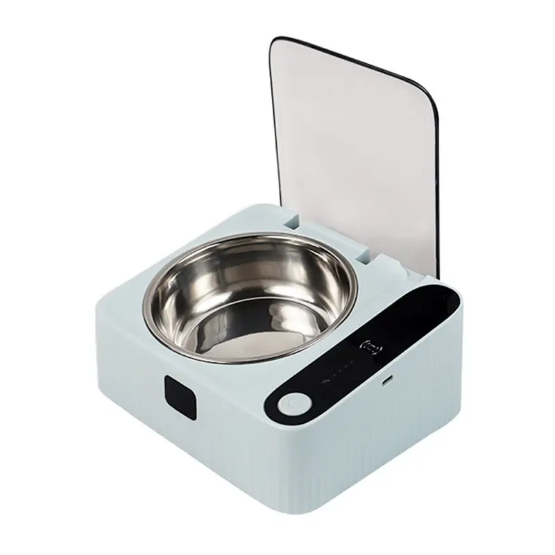 RMWIN-Smart Infrared Sensor Automatic Opening Cat Bowl With Lid